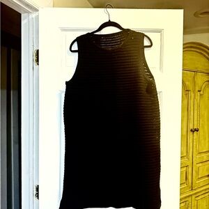 XL Black Beach Cover Up